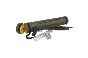 Image of Mossberg 500 Tactical Jic 3in Pump Shotgun, 12 Gauge, 18.5in BBL, Synthetic Black Stock, 6RD Capacity, Blued, 51340