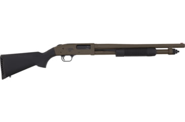 Image of Mossberg 590 Bantam Thunder Ranch 3in Field Pump Shotgun, 12 Gauge, 18.5in BBL, Synthetic Black Stock, 5+1 Capacity, Brown, 50781
