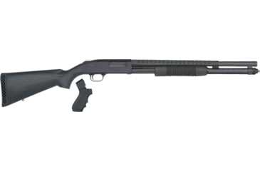 Image of Mossberg 590 Persuader Pistol Grip 3in Field Pump Shotgun, 12 Gauge, 20in BBL, Synthetic Black Stock, 9RD Capacity, Blued, 50694