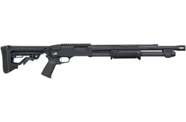 Image of Mossberg 590R Stand-Off Shotgun, 12 Gauge, 18.5 inch Barrel, 6 Round Capacity, Black, 50761-FRRMPG