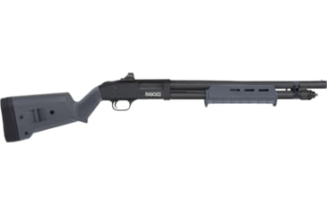 Image of Mossberg 590S Magpul 3in Field Pump Shotgun, 12 Gauge, 18.5in BBL, Synthetic Grey Stock, W/ Hs407K, 9RD Capacity, Matte Blued, 51606