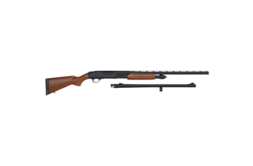 Image of Mossberg 835 Combo 3.5in Field Pump Shotgun, 12 Gauge, 28in VR and 24in Rifled BBL, Walnut Stock, Blued, 68224