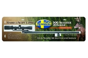 Image of Mossberg 92010 500 Barrel 20 Gauge 24 Rifled Cantilever Scope Mount Blued