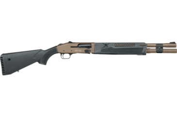 Image of Mossberg 940 Pro Tact SPX 3in Tactical Semi-Auto Shotgun, 12 Gauge, 18.5in BBL, Synthetic FDE Stock, Ghost Ring, FDE, 85177