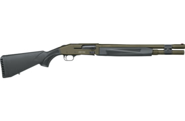 Image of Mossberg 940 Tactical 3in Field Semi-Auto Shotgun, 12 Gauge, 18.5in BBL, Synthetic Black/Od Green Stock, 7+1 Capacity, Green, 85173