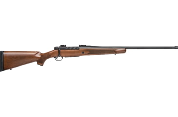 Image of Mossberg Patriot Bolt Action Rifle, .300 Winchester Magnum, 24in 5/8x24 TPI Barrel, 1-10, Walnut Wood Stock, Blued, 28132-FRRMPG