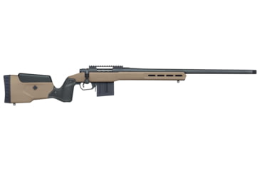Image of Mossberg Patriot LR Bolt Action Rifle, 6.5 PRC, 22in Threaded Barrel, 1-8, Synthetic Flat Dark Earth Stock, Blued , 10RD, 28148-FRRMPG