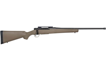 Image of Mossberg Predator Bolt Action Rifle, .22-250 Remington, 22in 5/8x24 TPI Barrel, 1-14, Synthetic Flat Dark Earth Stock, Blue, 28253-FRRMPG