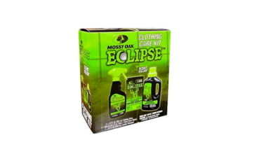 Image of Mossy Oak Eclipse Laundry Kit Spray/Detergent/Dryer Sheets, Green, 866