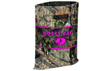 Image of Mossy Oak Plastic Loot Bag,8Pk, Pink/Mossy Oak MPA1251