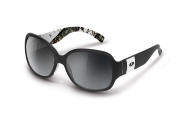 Image of Mossy Oak Sunglass, Draw, Black/Gradient-Smoke, Bu Winter, Mossy Oak MEW2080