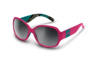 Image of Mossy Oak Sunglass, Draw, Raspberry/Gradient-Smoke, Bu Jade, Mossy Oak MEW2081