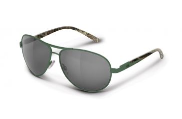 Image of Mossy Oak Sunglass, Hull, Green/Slvmr-Smoke, Infinity, Mossy Oak MEW2073, EDEMO1
