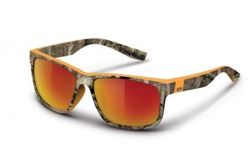 Image of Mossy Oak Sunglass, Wasatch, Rdmr-Smoke, Infinity, Mossy Oak MEW2076