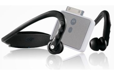 Image of Motorola S9-HD Stereo Wireless Headphones, Gloss Black 89307N