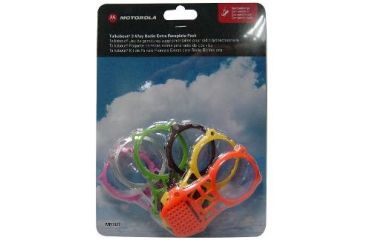 Image of Motorola Six Colored Walkie Talkie Faceplates For Mr Series Radios Mj1327