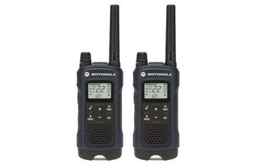 Image of Motorola T460 Rechargeable 2 Way Radio, Pack of 2, Dark Blue, T460