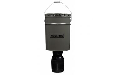 Image of Moultrie 6.5 Gallon Directional Hanging Feeder, Grey MFG-13282