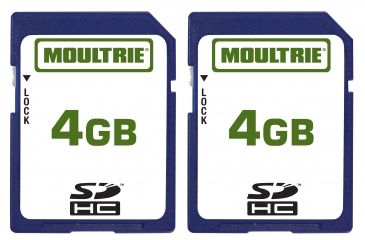 Image of Moultrie Feeders 4G SC Memory Card, Pack of 2, MCA-13250