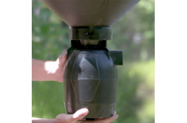 Image of Moultrie Feeders Directional Hanging Game Feeder, 15 Gallon, Black, MFG-13076