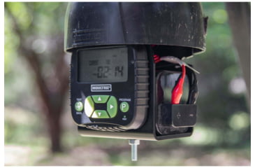 Image of Moultrie Feeders Directional Hanging Game Feeder, 15 Gallon, Black, MFG-13076