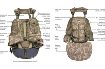 Image of K&amp;H KHT0223 RUN NGUN 300 MO BTTMLND TRKY VEST