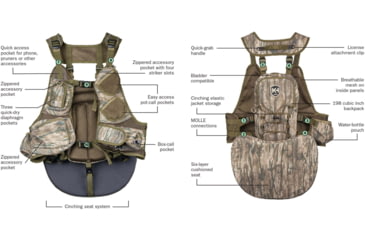 Image of K&amp;H KHT0228 RUN NGUN 200 RT LEGACY TRKY VEST