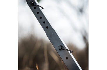 Image of Moultrie Leveling Feeder Leg, Black, MFA-15001