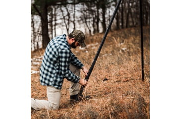 Image of Moultrie Leveling Feeder Leg, Black, MFA-15001