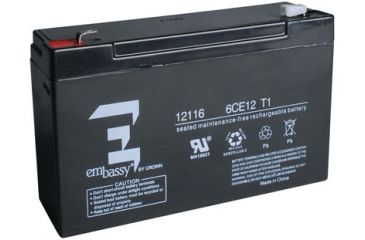 Image of Moultrie MFHRB12 12 Volt Rechargeable Battery Black