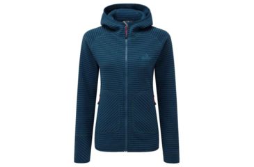 Image of Mountain Equipment Dark Days Hooded Jacket - Women's, Marine, Medium ME-001825-01201-M