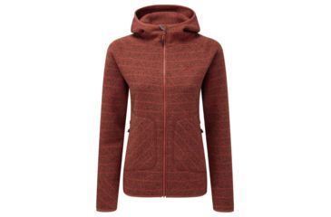 Image of Mountain Equipment Dark Days Hooded Jacket - Women's, Henna, Medium ME-001825-01259-M