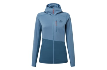 Image of Mountain Equipment Durian Hooded Jacket - Womens, Stellar/Majolica, 8, ME-006929-Me-01850 S/M8
