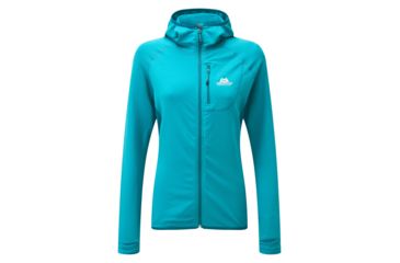 Image of Mountain Equipment Eclipse Hooded Jacket - Womens, Pool Blue/Tasman, 12, ME-002357-Me-01469 PT-12