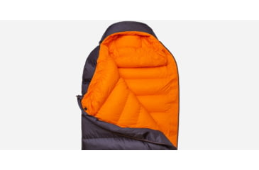 Image of Mountain Equipment Glacier 450 Sleeping Bag, Left Zip - Mens, Obsidian, Long, ME-00675101595