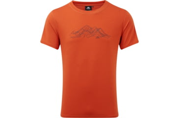 Image of Mountain Equipment Groundup Mountain Tee - Mens, Paprika, 2XL, ME-004028-Paprika-XXL,