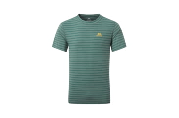 Image of Mountain Equipment Groundup Tee - Men's, Fern Stripe, Large, 01834 Fern stripeL