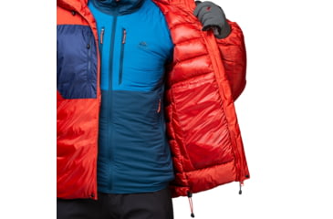 Image of Mountain Equipment Kryos Jacket - Mens, Chili Red/Medieval, 2XL, Me-01844 CR/MXXL