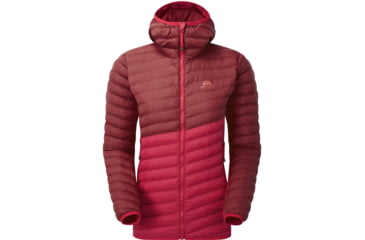 Image of Mountain Equipment Particle Hooded Jacket - Womens, Capsicum/TibetanRed, 14, ME-006482-14-Ca-TiR
