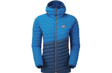Image of Mountain Equipment Particle Hooded Jacket - Womens, Majolica/Mykonos, 10, ME-006482-10-Ma-My