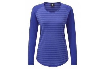 Image of Mountain Equipment Redline Long Sleeve Tee - Women's-Celestial Blue-12
