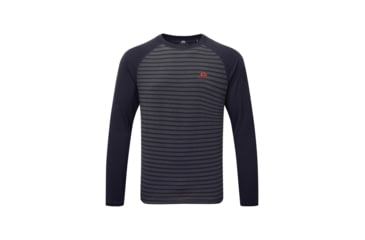 Image of Mountain Equipment Redline LS Tee - Men's, Cosmos Stripe/Cosmos, Extra Large, 01463CosmosXL