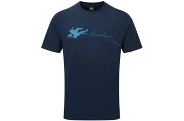 Image of Roof Crack Tee - Mens -Marine-Small