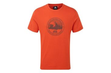 Image of Mountain Equipment Roundel Tee - Mens, Paprika, Medium, ME-004059-Paprika-M,