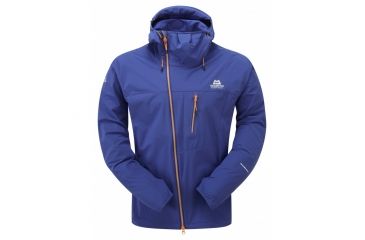 Image of Mountain Equipment Squall Hooded Jacket - Mens-Cobalt-Small