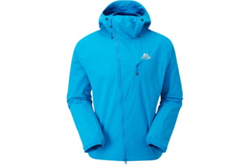 Image of Mountain Equipment Squall Hooded Jacket - Mens, Finch Blue, Extra Large, ME-002928-ME-01536-XL