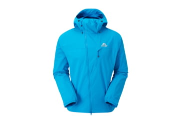 Image of Mountain Equipment Squall Hooded Jacket - Mens, Finch Blue, S, ME-002928-Me-01536-S