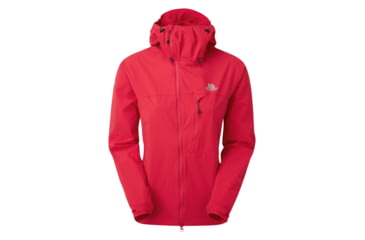 Image of Mountain Equipment Squall Hooded Jacket - Womens, Capsicum Red, M, ME-002929-Me-01559-M
