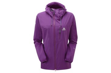 Image of Mountain Equipment Squall Hooded Jacket - Womens, Foxglove, Small ME-001072-01131-S