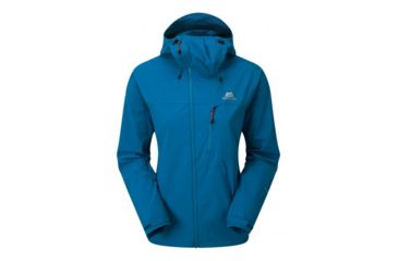 Image of Mountain Equipment Squall Hooded Jacket - Womens, Lagoon Blue, Medium ME-001072-01214-M